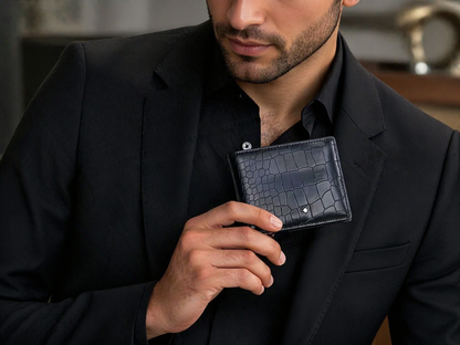 Luxury Leather Designer Wallets | Textured & Graphic Styles