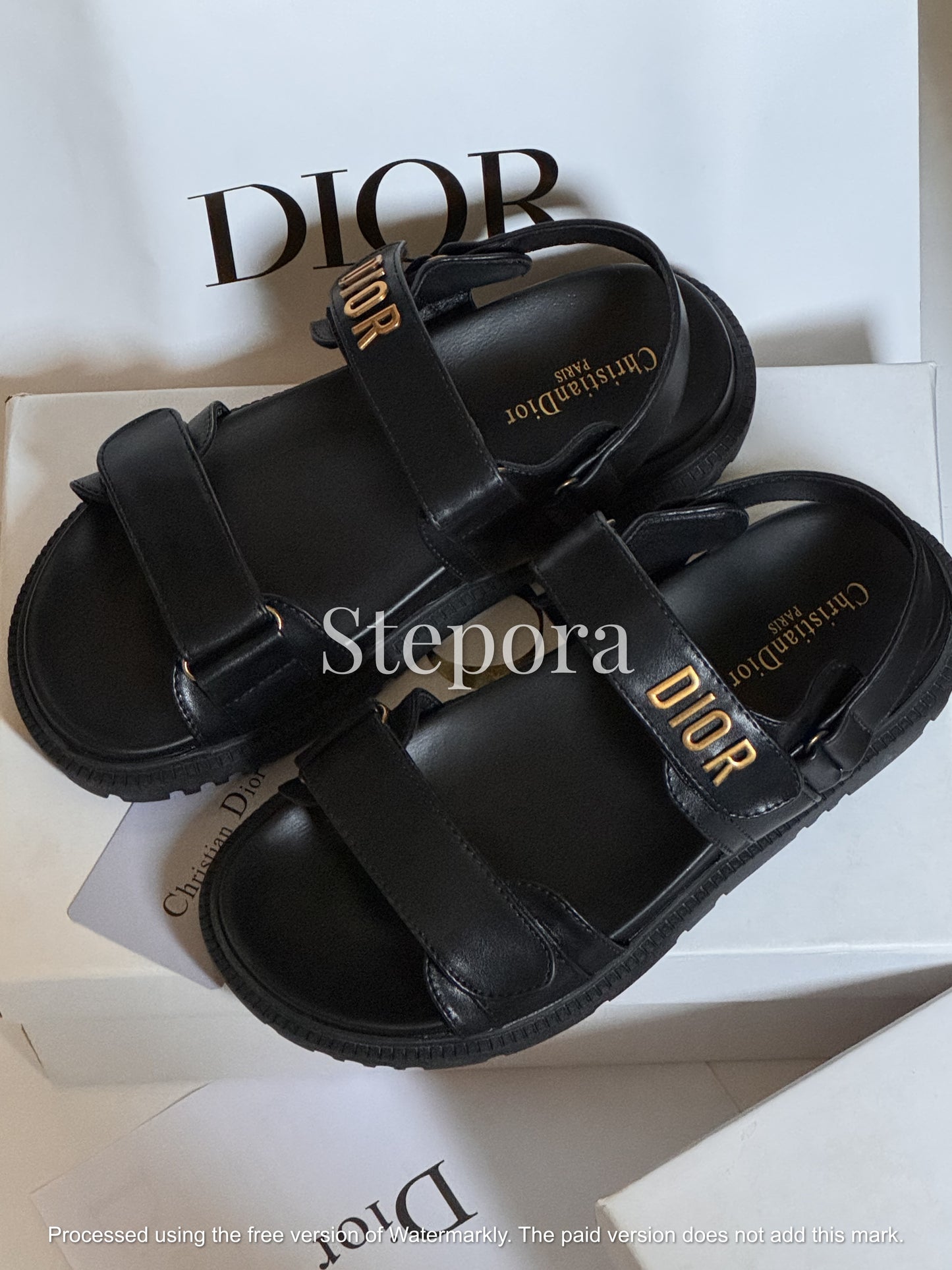 Luxe Platform Strappy Sandals with Adjustable Velcro Straps – Premium Comfortable Walking Footwear for Women