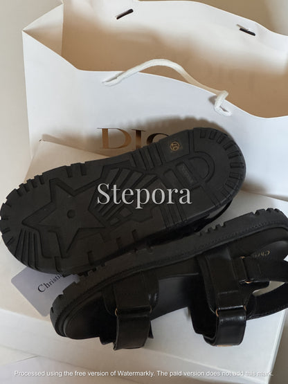 Luxe Platform Strappy Sandals with Adjustable Velcro Straps – Premium Comfortable Walking Footwear for Women