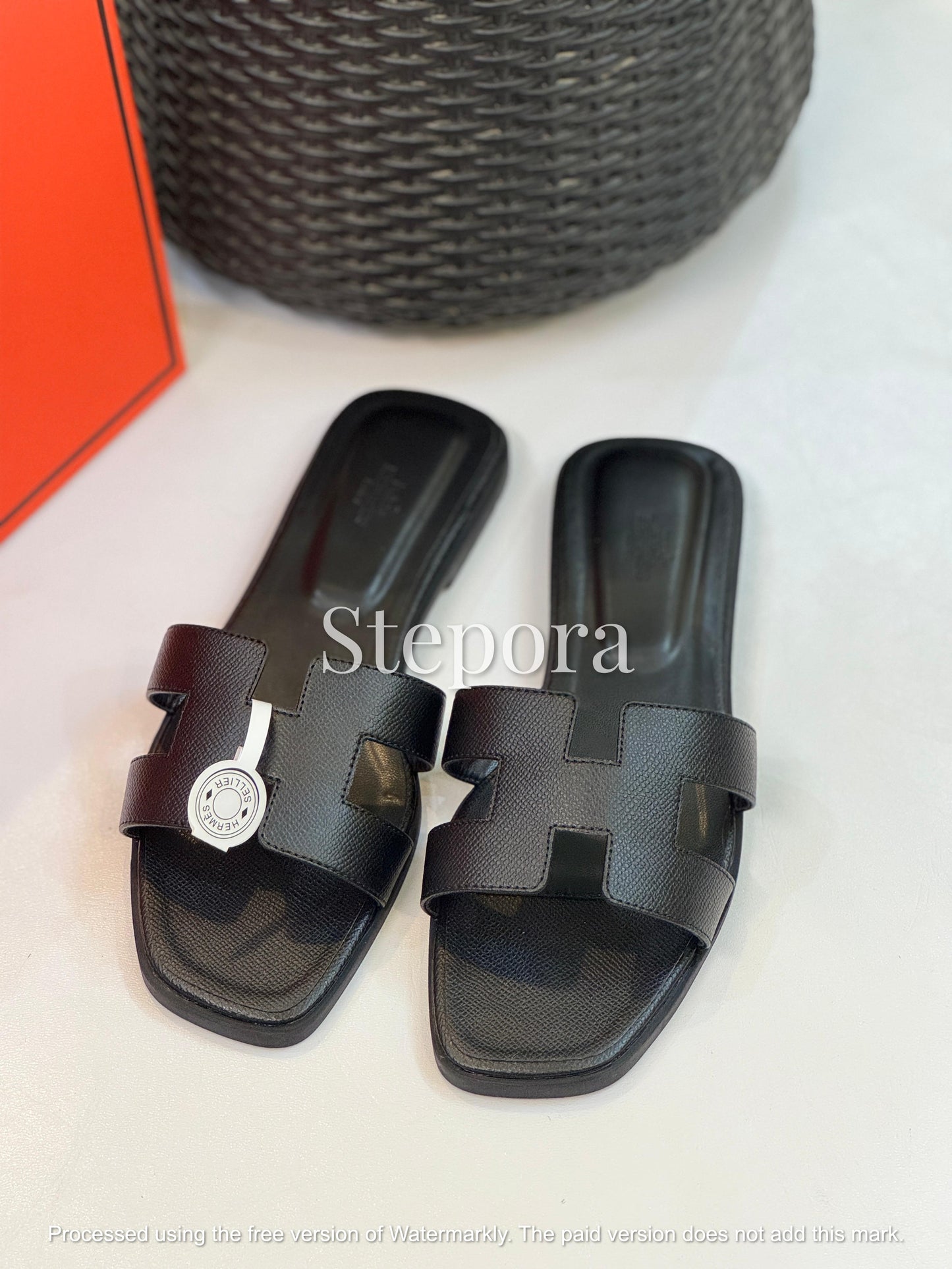 Women's Chic H-Strap Cutout Flat Sandals – Comfortable Summer Slides