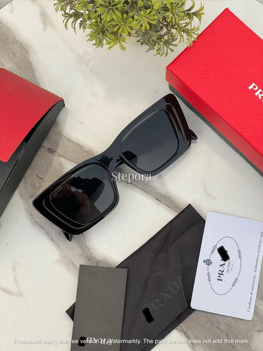 Rectangle Geometric Sunglasses