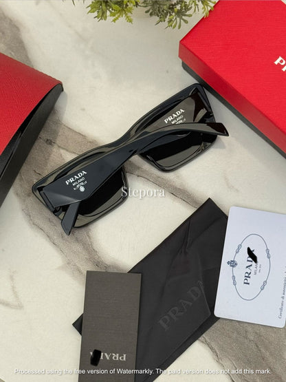 Rectangle Geometric Sunglasses