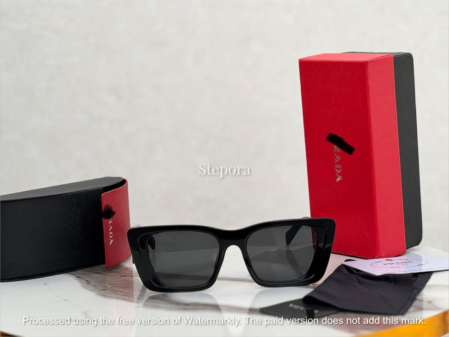 Rectangle Geometric Sunglasses