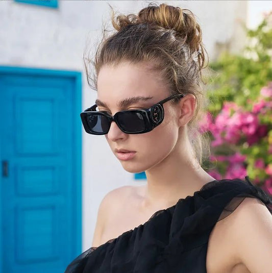 Bold Interlocking G Square Sunglasses