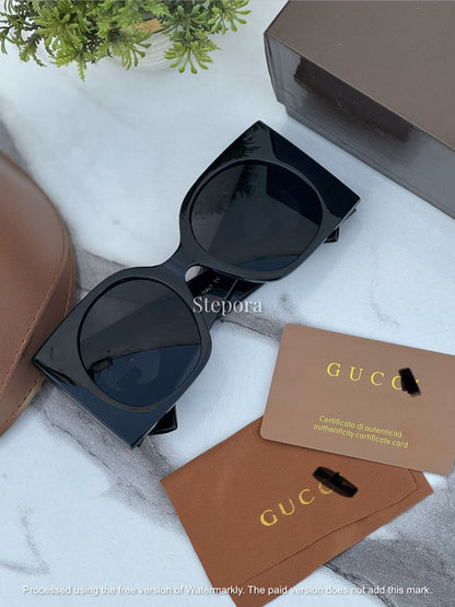 Oversized Geometric Square Sunglasses