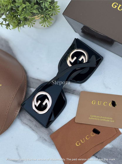 Oversized Geometric Square Sunglasses